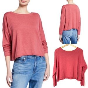 Eileen Fisher Cropped Chuty Boxy Sweater